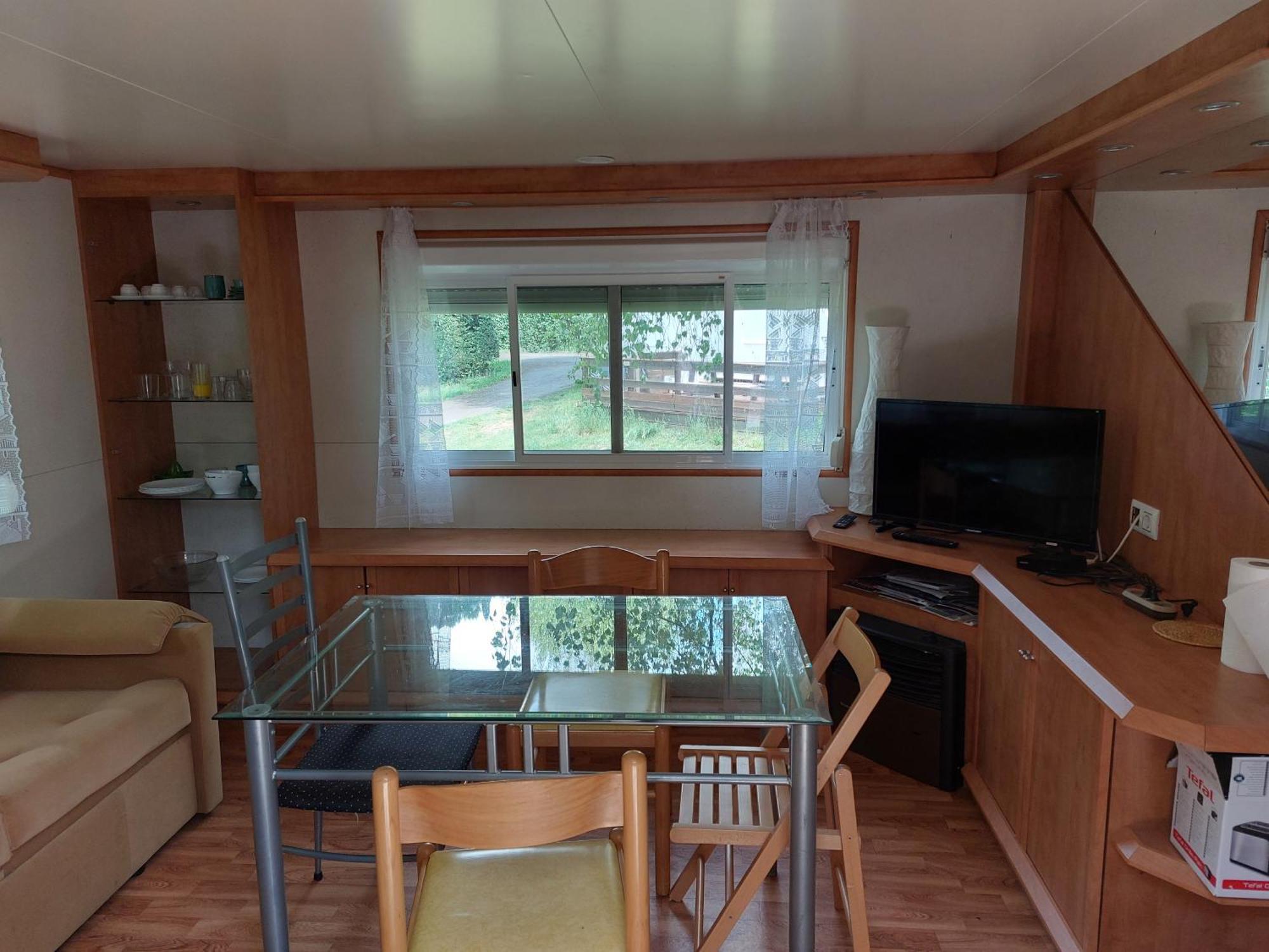 Camping L'Enclave Mobil-Home Estavar Exteriör bild