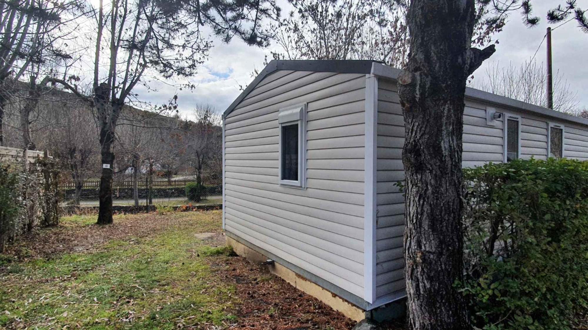 Camping L'Enclave Mobil-Home Estavar Exteriör bild