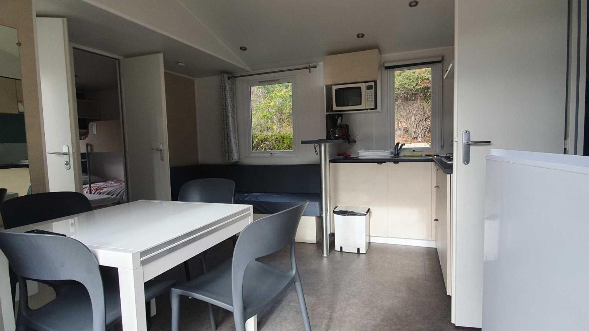 Camping L'Enclave Mobil-Home Estavar Exteriör bild